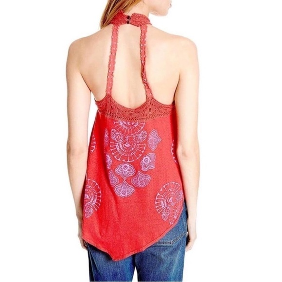 Free People Mandolin Printed Tank Top, Size XS - Picture 2 of 8